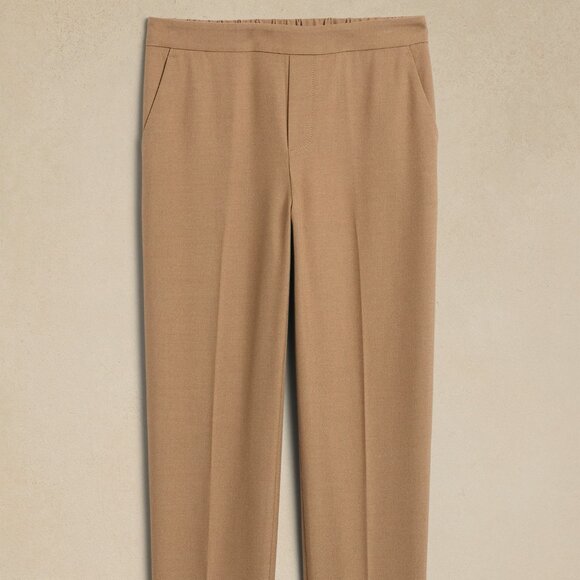 NWT - Banana Republic Hayden Pinstripe Tapered Pant (size 6) - Picture 2 of 4